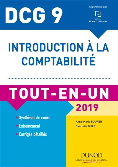 Introduction à la comptabilité, DCG 9 : tout-en-un : 2019