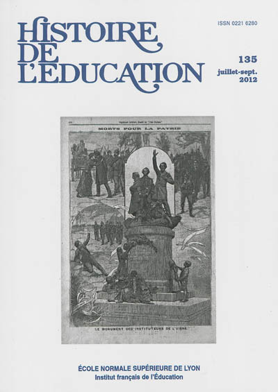 Histoire de l'éducation, n° 135