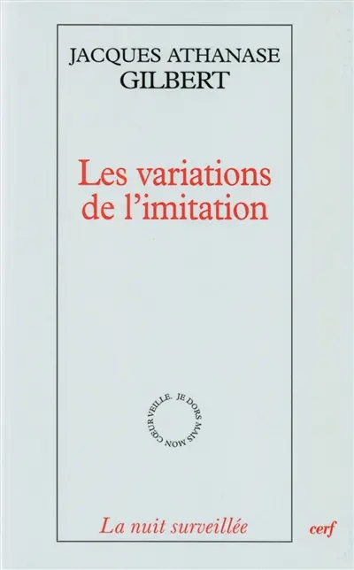 Les variations de l'imitation : une poétique de l'apparaître