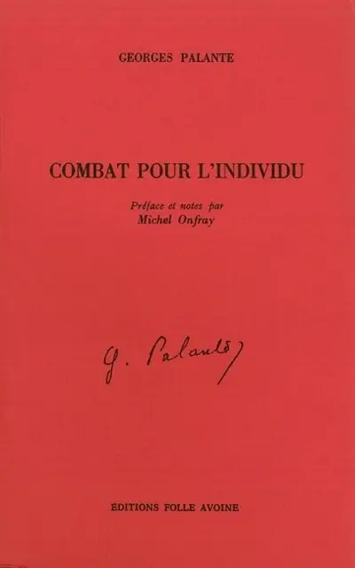 Combat pour l'individu