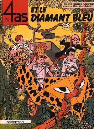 Les 4 as. Vol. 17. Les 4 as et le diamant bleu