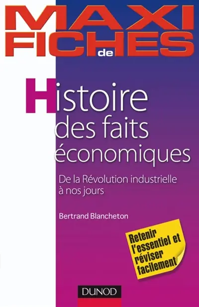 Histoire des faits économiques : de la révolution industrielle à nos jours