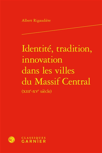 Identité, tradition,...