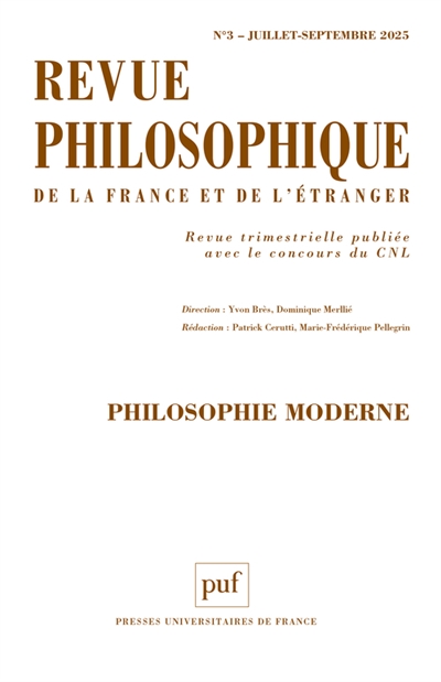 Revue philosophique, n° 3...