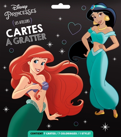 Disney princesses : cartes à gratter
