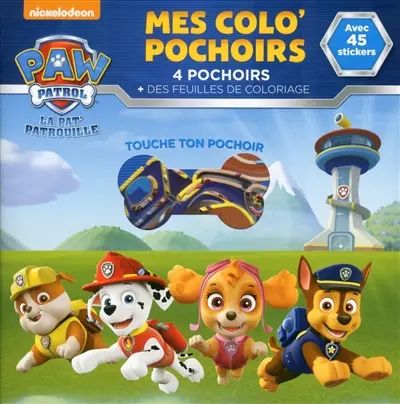 Pat' Patrouille : mes colo' pochoirs