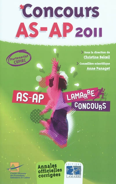 Concours AS-AP 2011 : annales officielles corrigées