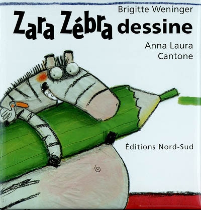 Zara zébra dessine