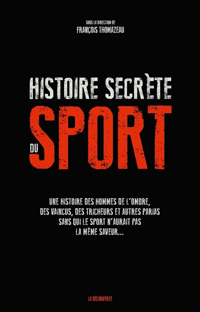 couverture du livre Histoire secrète du sport