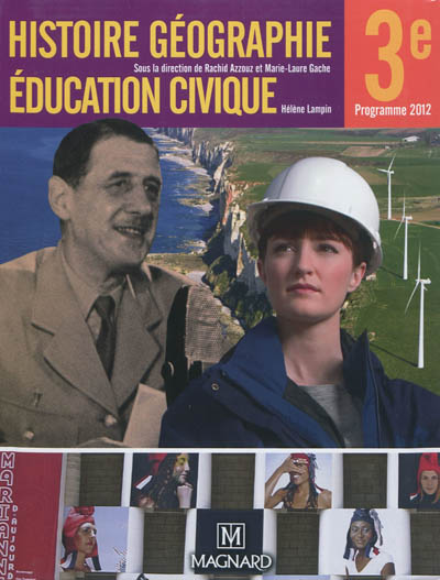Histoire géographie, éducation civique 3e : programme 2012