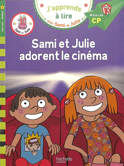 Sami et Julie adorent le cinéma : milieu de CP, niveau 2