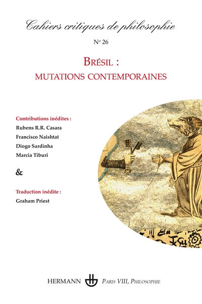 Cahiers critiques de philosophie, n° 26. Brésil : mutations contemporaines