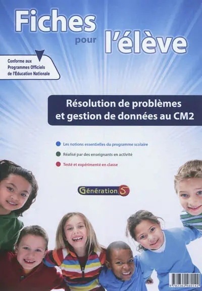 Evolu fiches. Résolution de problèmes et gestion de données au CM2