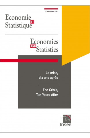 Economie et statistique, n° 494-495-496. La crise, dix ans après. The crisis, ten years after
