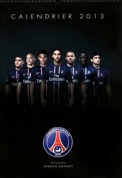 Paris Saint-Germain : calendrier 2013