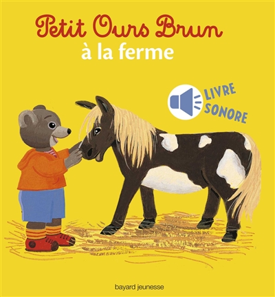 Petit Ours brun à la ferme