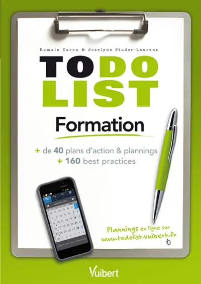 Formation : + de 40 plans d'action & plannings + 160 best practices