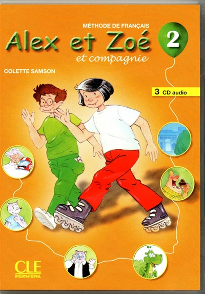 Alex et Zoé et compagnie 2 : méthode de français