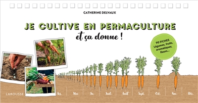 Je cultive en permaculture : et ça donne ! : 90 fiches, légumes, fruits, aromatiques, fleurs...