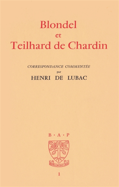 Blondel et Teilhard de...