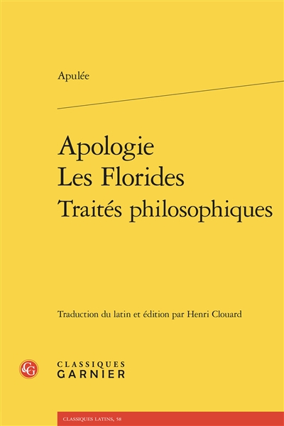 Apologie. Les Florides....
