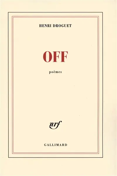 Off : poèmes