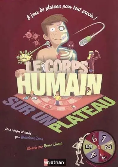 Le corps humain : 8 jeux de plateau pour tout savoir !