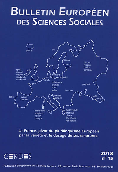 Bulletin européen des sciences sociales, n° 15