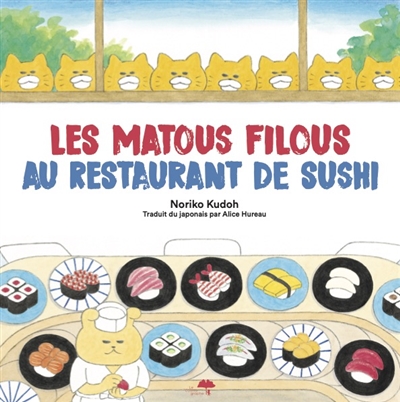 Les matous filous au restaurant de sushi