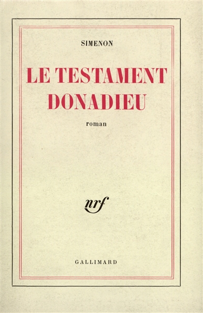 Le Testament Donadieu