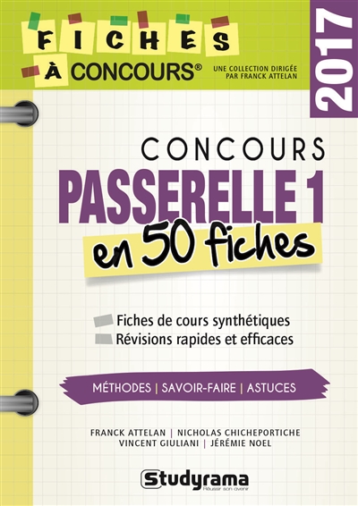 Concours Passerelle 1 en 50...