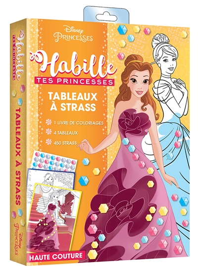 Haute couture : tableaux à strass