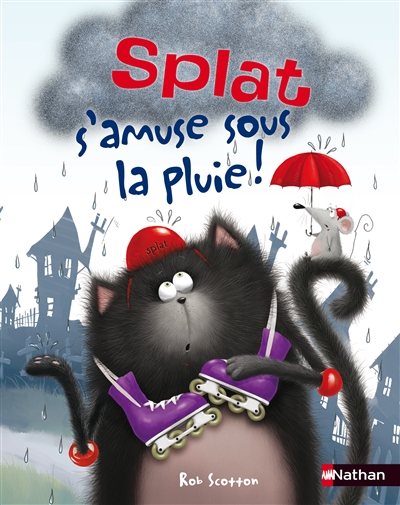 Splat s'amuse sous la pluie