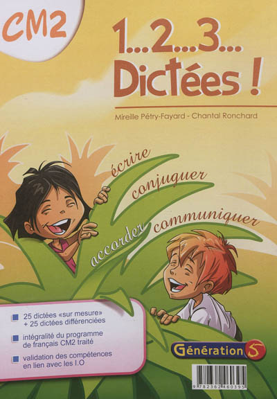 1...2...3... dictées ! cm2