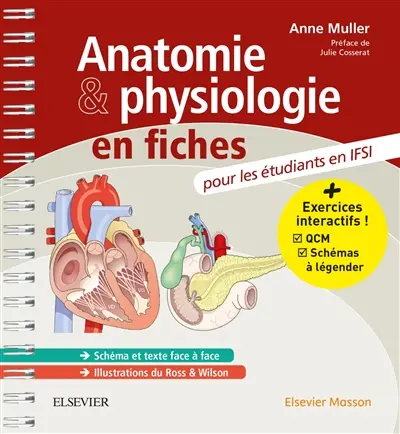 Anatomie & physiologie en fiches : pour les étudiants en IFSI