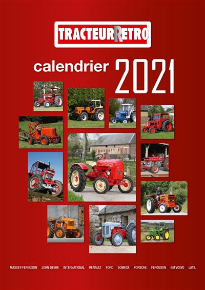 Tracteur rétro : calendrier 2021
