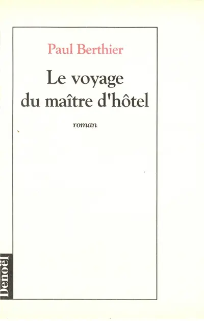 Le Voyage du maître d'hôtel