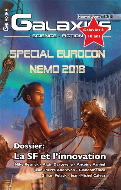 Galaxies : science-fiction, n° 54. Spécial Eurocon Nemo 2018 : la SF et l'innovation