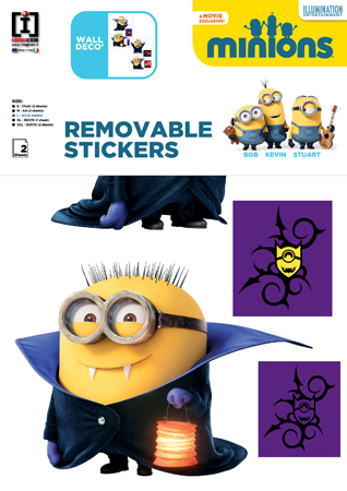 Minions : vampire : stickers
