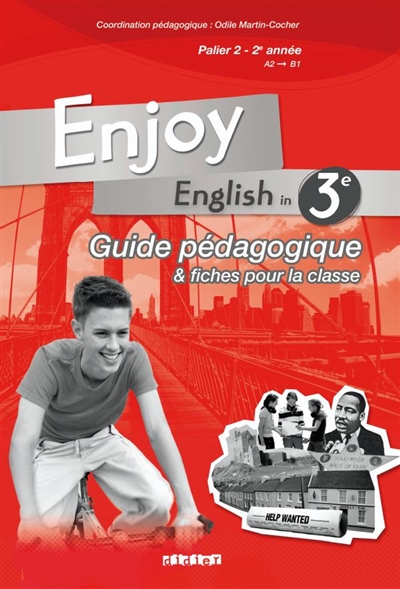 Enjoy 3e : guide pédagogique