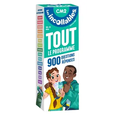 Les incollables : tout le programme, 900 questions réponses : CM2, 10-11 ans Les incollables : tout le programme, 900 questions réponses : CM2, 10-11 ans