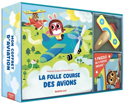 mon coffret d'aviation : la folle course des avions