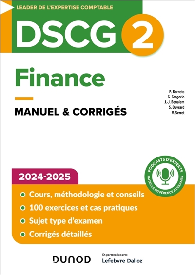 DSCG 2, finance : manuel &...