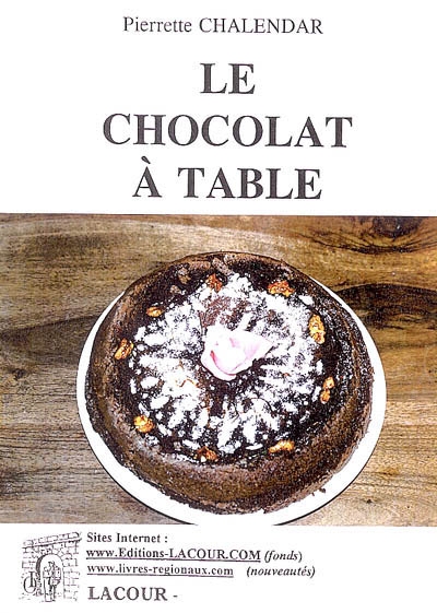 Le chocolat à table