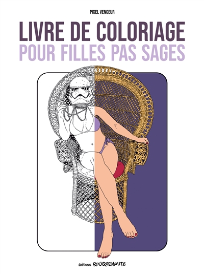 Livre de coloriage pour filles pas sages