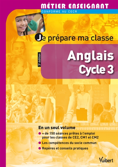 Je prépare ma classe, anglais cycle 3