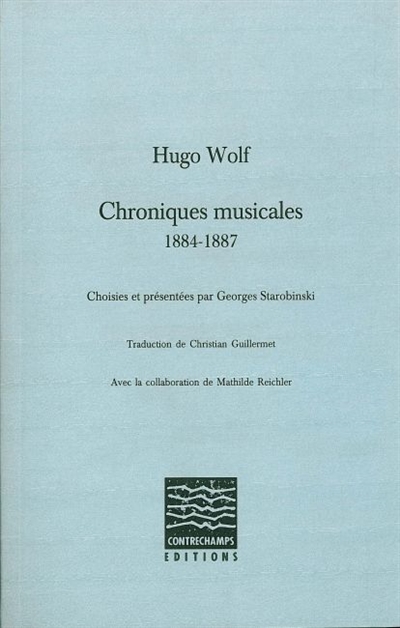 Chroniques musicales, 1884-1887