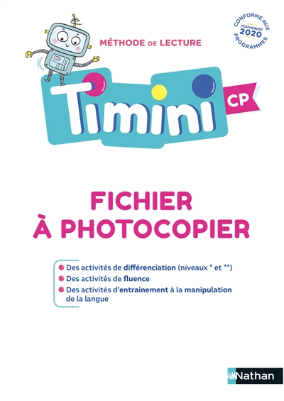 Méthode de lecture Timini CP : fichier à photocopier