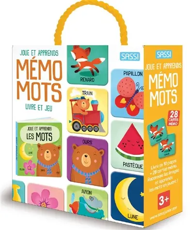 Mémo mots : livre et jeu
