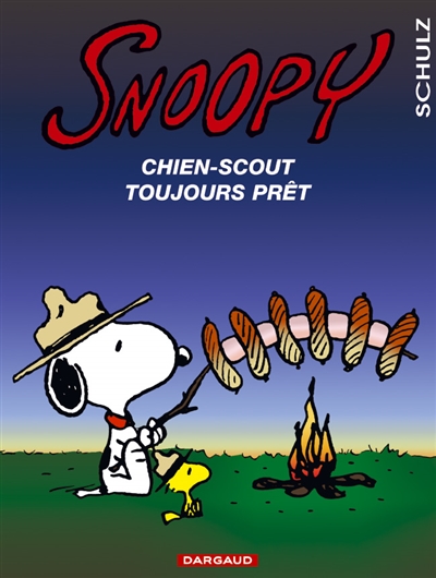 Snoopy chien-scout toujours prêt